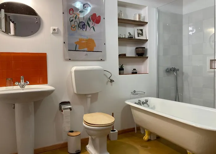 Hébergement de vacances Agua E Sal - Seafront House, With Garden And Independent Suite.